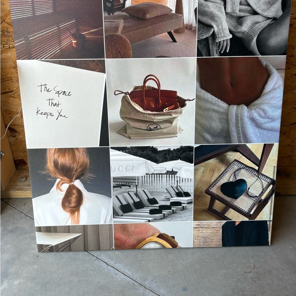 Chic Collage Art Print